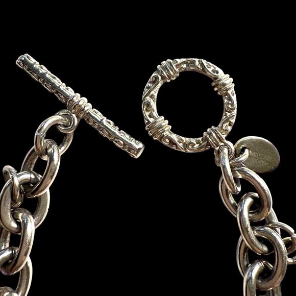 Lourdes Blessed 5 Crosses Religious Faith Bracelet Stainless Steel Silver Tone - Picture 3 of 9